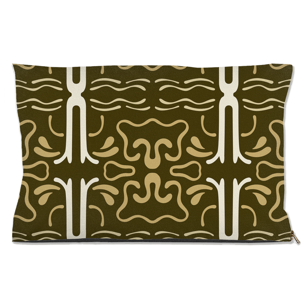 DogBed-Outdoor-18x28-20251103205005810-Earth-toned pet bed with abstract tan and cream geometric pattern