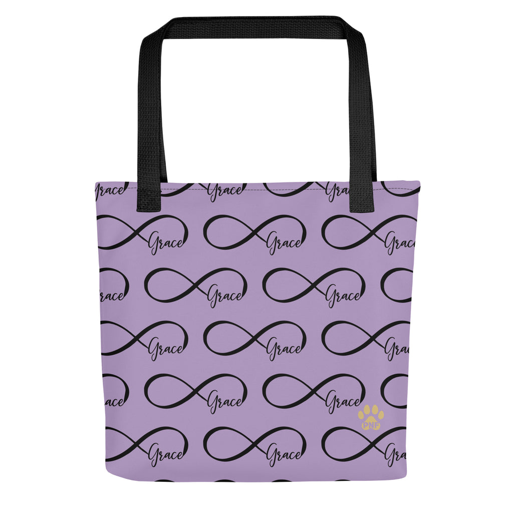 Infinite Grace All Over Print Totebag Product mockup