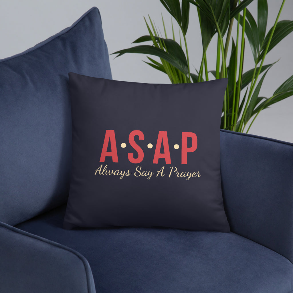 Polyester accent throw pillow product markup