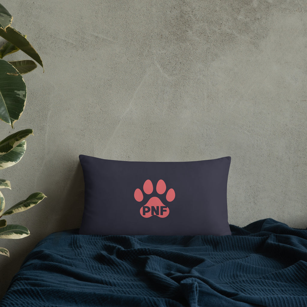 Polyester accent throw pillow product markup