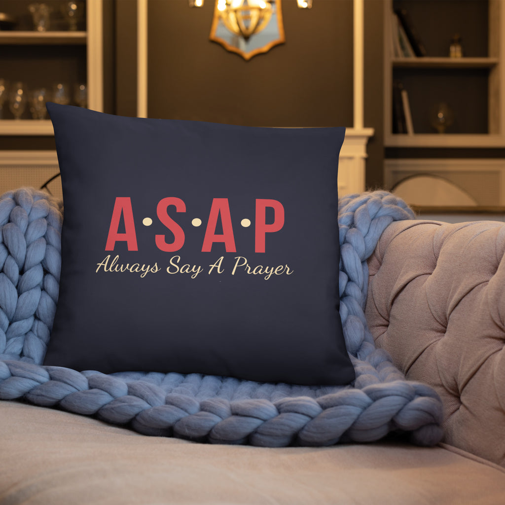 Polyester accent throw pillow product markup