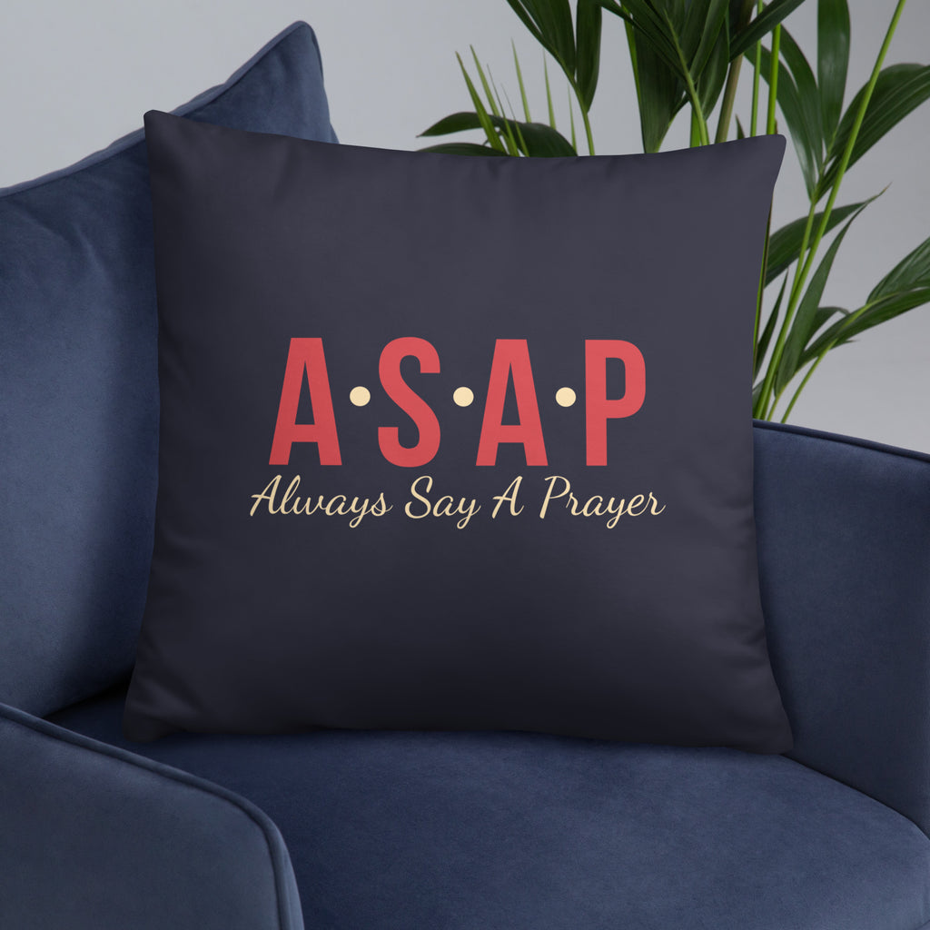 Polyester accent throw pillow product markup