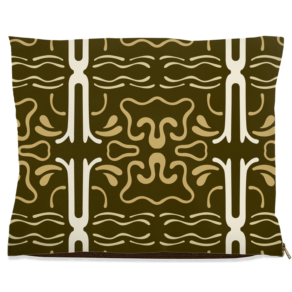 DogBed-Fleece-40x50-20251103205005810-Earth-toned pet bed with abstract tan and cream geometric pattern